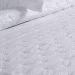 Kit Colcha Queen Sensatti 3D Embossed 240x260cm Branco
