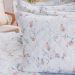 Kit Colcha Solteiro 200 Fios Estampada 160x240cm Floralis