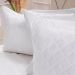 Kit Colcha Solteiro 200 Fios Lisa 160x240cm Branco