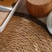 Lugar Americano Rústico Colors Fibra Natural 38cm Café