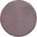 Lugar Americano Redondo Franja 38cm Mauve