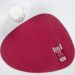 Lugar Americano Shape PU 43cm Bordô