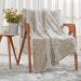 Manta Casal Brushed Microfibra Flannel 180x230 Mocha