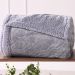Manta Cobertor King Sherpa Realce Flannel Lã de Carneiro