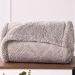 Manta Cobertor Queen Sherpa Realce Flannel Lã de Carneiro