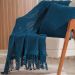 Manta Decorativa Atacama New 160x220cm Azul Cobalt