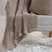 Manta Decorativa Atacama Rustic Style 160x220 Mocha
