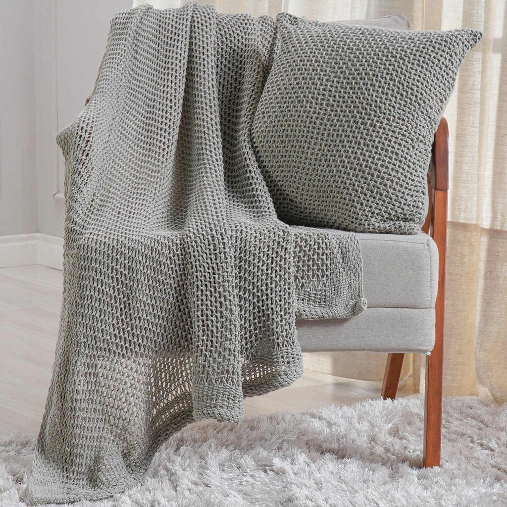 Manta Decorativa Atacama Rustic Style 160x220 Olive