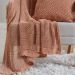 Manta Decorativa Atacama Rustic Style 160x220 Terracota