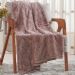 Manta King Brushed Microfibra Flannel 230x260 Cognac