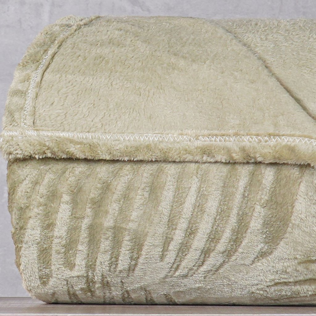 Manta King Brushed New Microfibra Flannel 100% Poliéster 230x260 Folha Seca