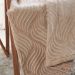 Manta Queen Brushed Microfibra Flannel 220x230 Caramelo