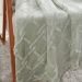 Manta Queen Brushed Microfibra Flannel 220x230 Olive