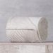 Manta Queen Brushed New Microfibra Flannel 100% Poliéster 220x230 Biscuit