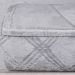 Manta Queen Brushed New Microfibra Flannel 100% Poliéster 220x230 Platina