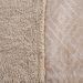Manta Sherpa Realce Queen Dupla Face 220x240cm Mocha