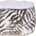 Manta TV Sherpa Dupla Face Toque Pele de Carneiro 120x150 Fogliame