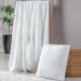 Manta Tricot Style Decorativa 127x152 Toque Super Macio Branco