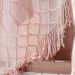Manta Tricot Style Decorativa 127x152 Toque Super Macio Champagne