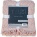 Manta Tricot Style Decorativa 127x152 Toque Super Macio Champagne