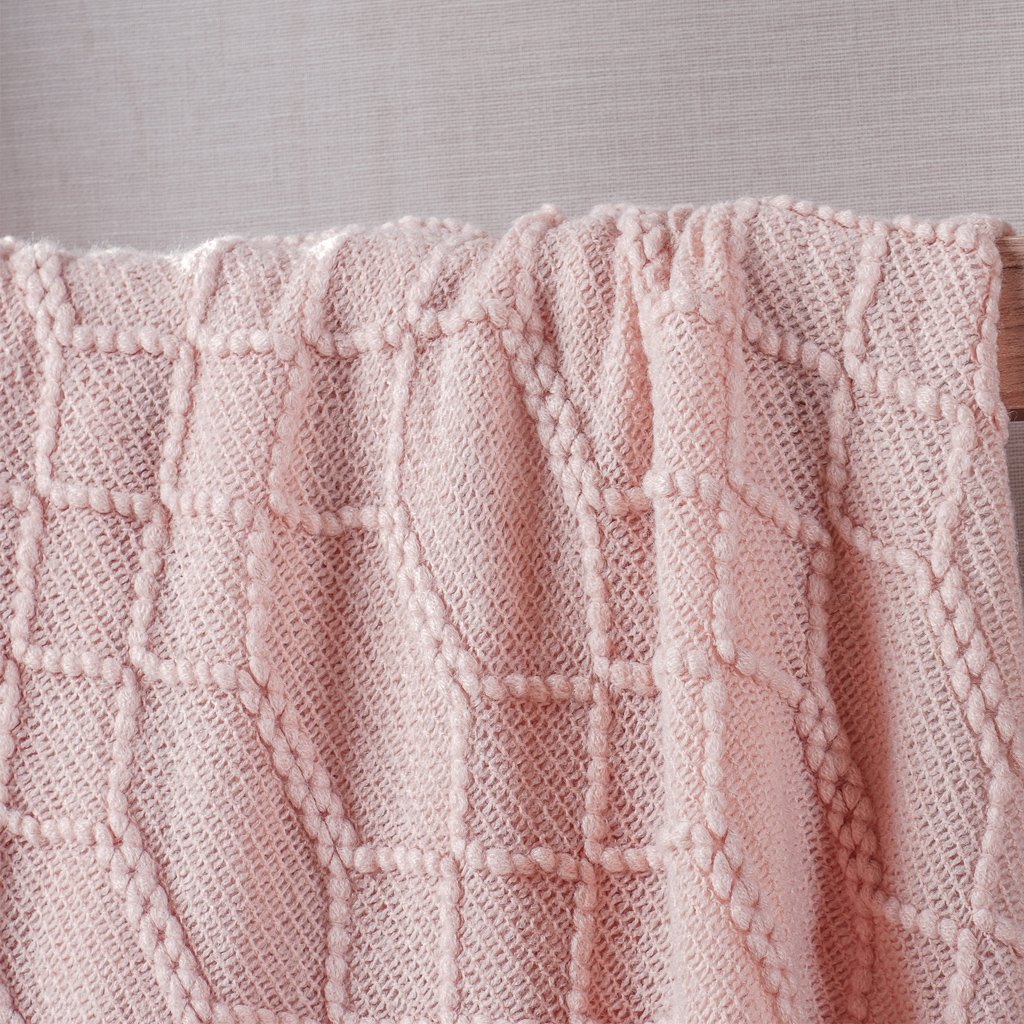 Manta Tricot Style Decorativa 160x220 Toque Super Macio Champagne