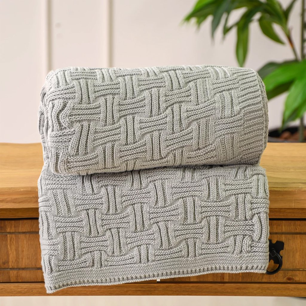 Peseira Tricot Decorativa Premium 60x230