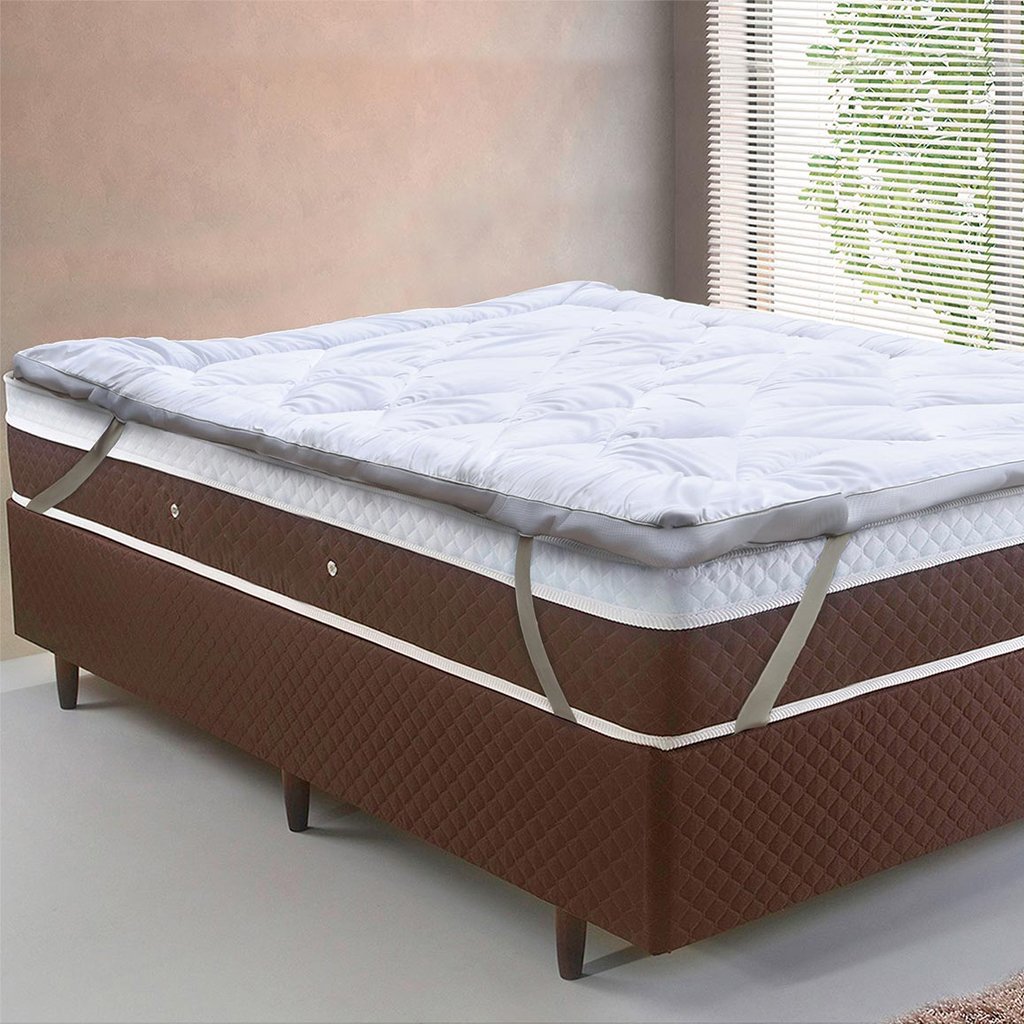 Pillow Top Casal Toque de Plumas 138x188 4cm 600g/m² Ultra Macio
