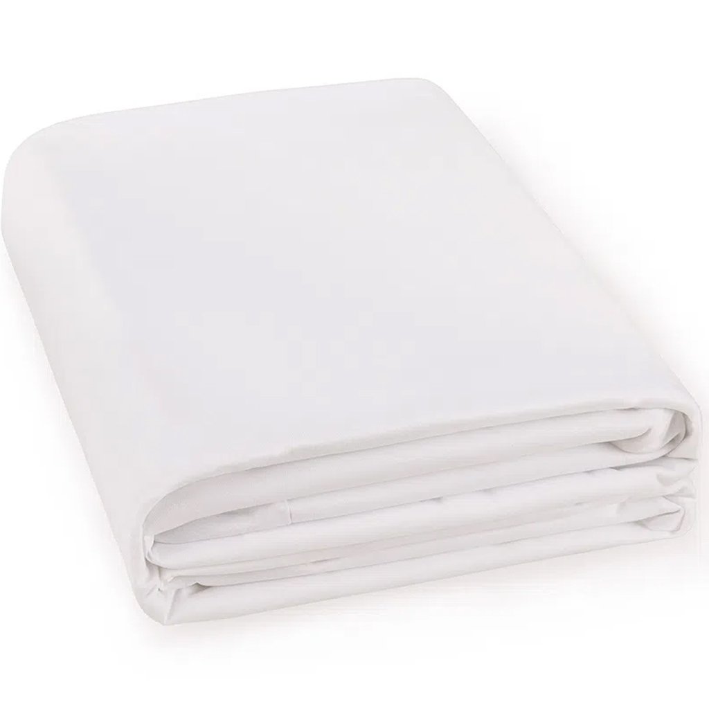 Protetor de Colchão Casal Malha Impermeável 140x190x30cm Branco