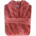 Roupão Microfibra Flannel Relieve Extra Macio com Bolso