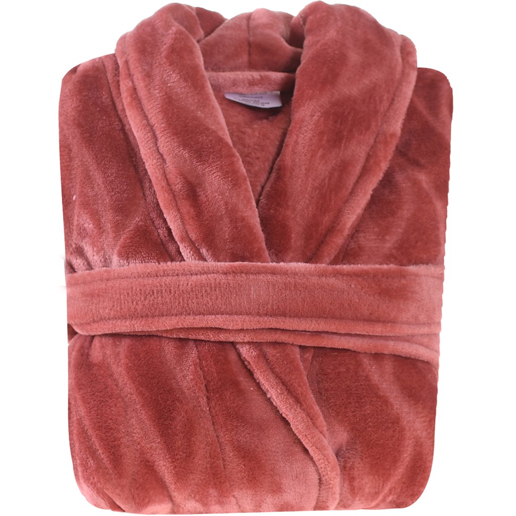 Roupão Microfibra Flannel Relieve Extra Macio com Bolso