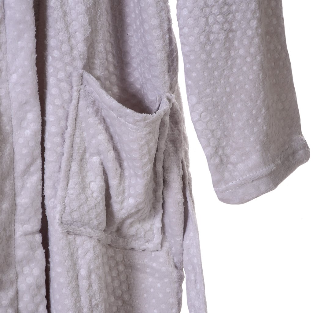 Roupão Sherpa Lã de Carneiro Toque Flannel Ultra Macio
