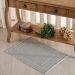 Tapete Nobile Jacquard 100% Algodão 1300g/m² 40x60cm  Oyster