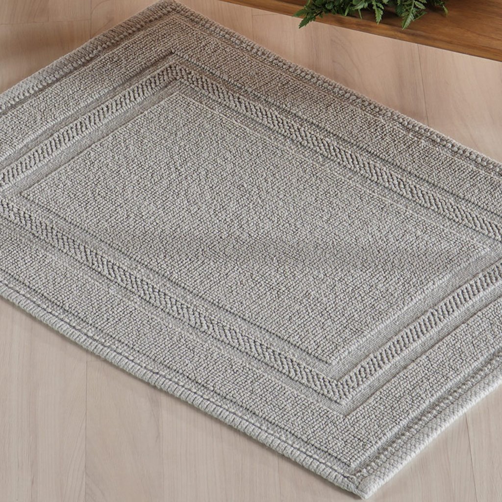Tapete Nobile Jacquard 100% Algodão 1300g/m² 40x60cm  Oyster
