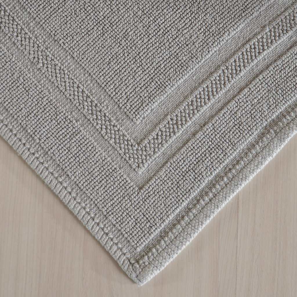 Tapete Nobile Jacquard 100% Algodão 1300g/m² 40x60cm  Oyster