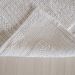 Tapete Nobile Jacquard 100% Algodão 1300g/m² 50x100cm Branco