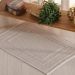 Tapete Nobile Jacquard 100% Algodão 1300g/m² 50x100cm Marfim