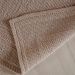 Tapete Nobile Jacquard 100% Algodão 1300g/m² 50x70cm Argila
