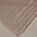 Tapete Nobile Jacquard 100% Algodão 1300g/m² 50x70cm Argila