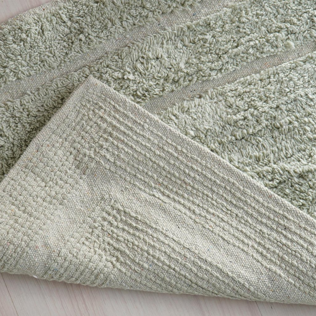 Tapete de Banheiro 100% Algodão 50x80cm Suculenta