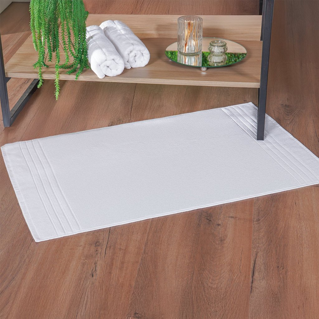 Toalha de Piso Royal Pro 100% Algodão 800g/m² 50x80cm Branco