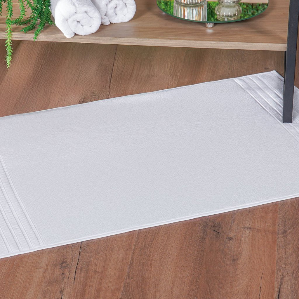 Toalha de Piso Royal Pro 100% Algodão 800g/m² 50x80cm Branco