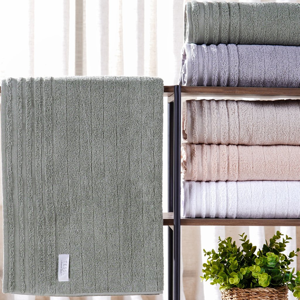 Toalha de Rosto Glamour 100% Algodão 450g/m² 50x80cm Suculenta