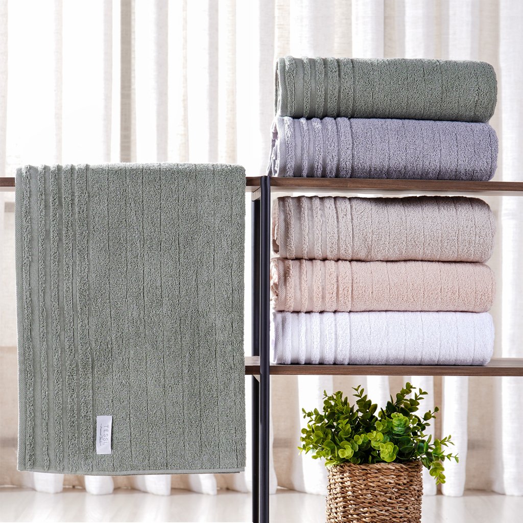 Toalha de Rosto Glamour 100% Algodão 450g/m² 50x80cm Suculenta