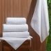 Toalha de Rosto Royal Pro 100% Algodão 450g/m² 50x80cm Branco