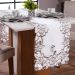 Trilho de Mesa Bordado Inglês 40x140cm Miami