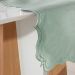 Trilho de Mesa Bordare Bordado 40x180cm Suculenta