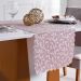Trilho de Mesa Jacquard Impermeável 40x140 Areia