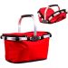 Cesta Térmica Dobrável Retrátil Piquenique 20 Litro Vermelho