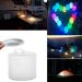 Kit 3 Luminária Solar Dobrável Portátil Flutuante LED Branco