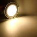 Kit 3 Luminárias Lâmpada LED 12W Plafon Embutir Borda Vidro